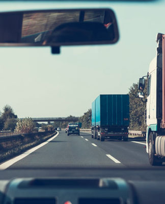 Transport zbóż cysterną spożywczą